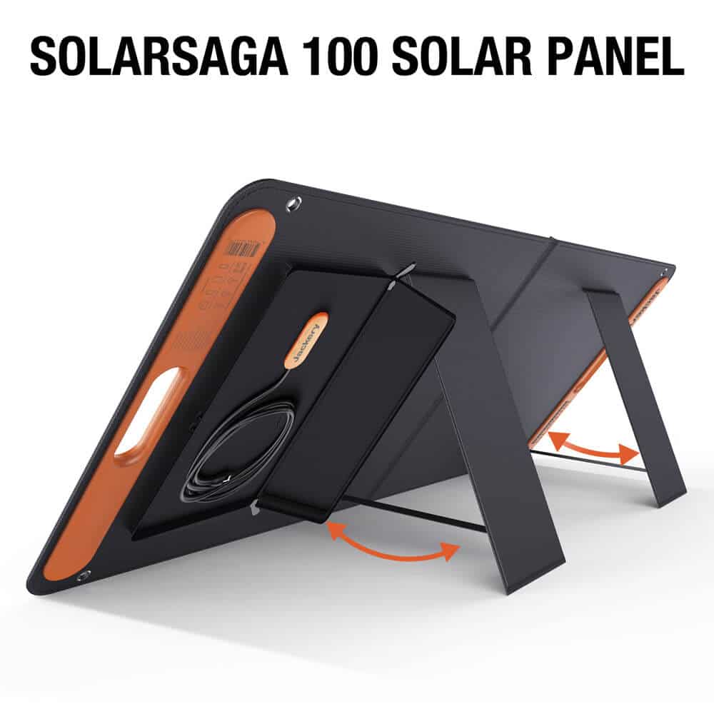 Jackery Solar Generator 1000 (Jackery 1000 + 2 x SolarSaga 100W solar panels) - AllProGenerators