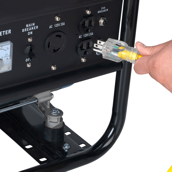 DuroStar DS4000S 4000 - Watt 7 - Hp Air Cooled OHV Gas Engine Portable RV Generator - AllProGenerators