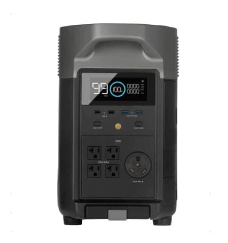 Ecoflow Delta Pro With Pro Bag and 400 Watt Solar Panel - Complete Solar Generator System - AllProGenerators