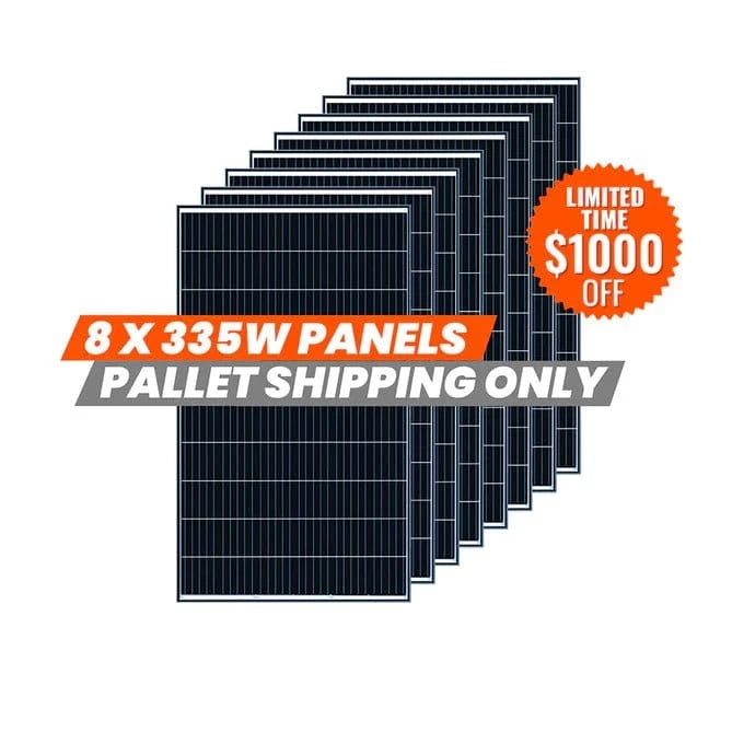 Ecoflow Delta Pro X2 - 21,600 Watt - Hour with 2,680 Watts of Solar Complete Solar Generator - AllProGenerators