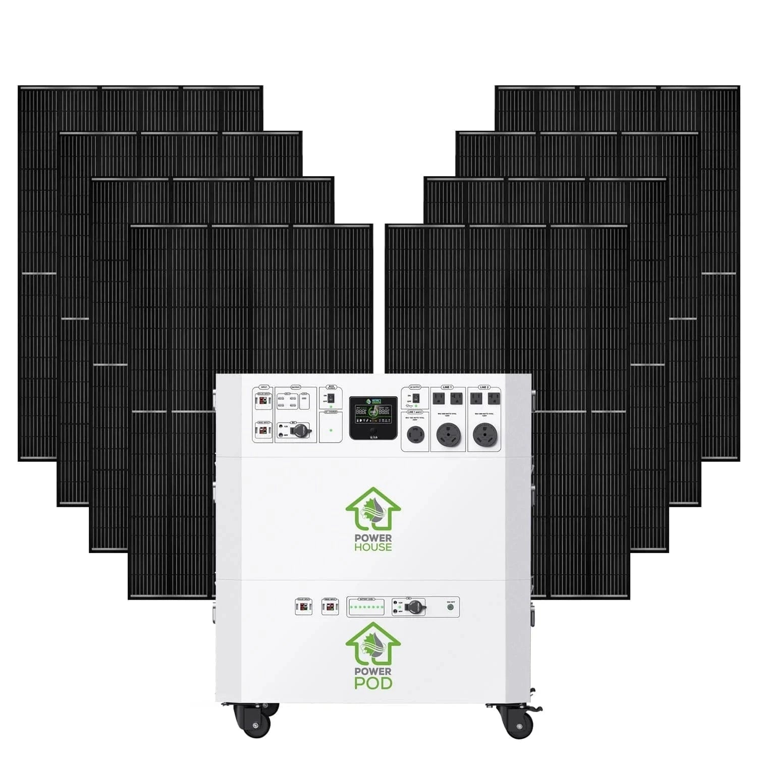 Nature’s Generator Powerhouse Platinum Plus System - AllProGenerators