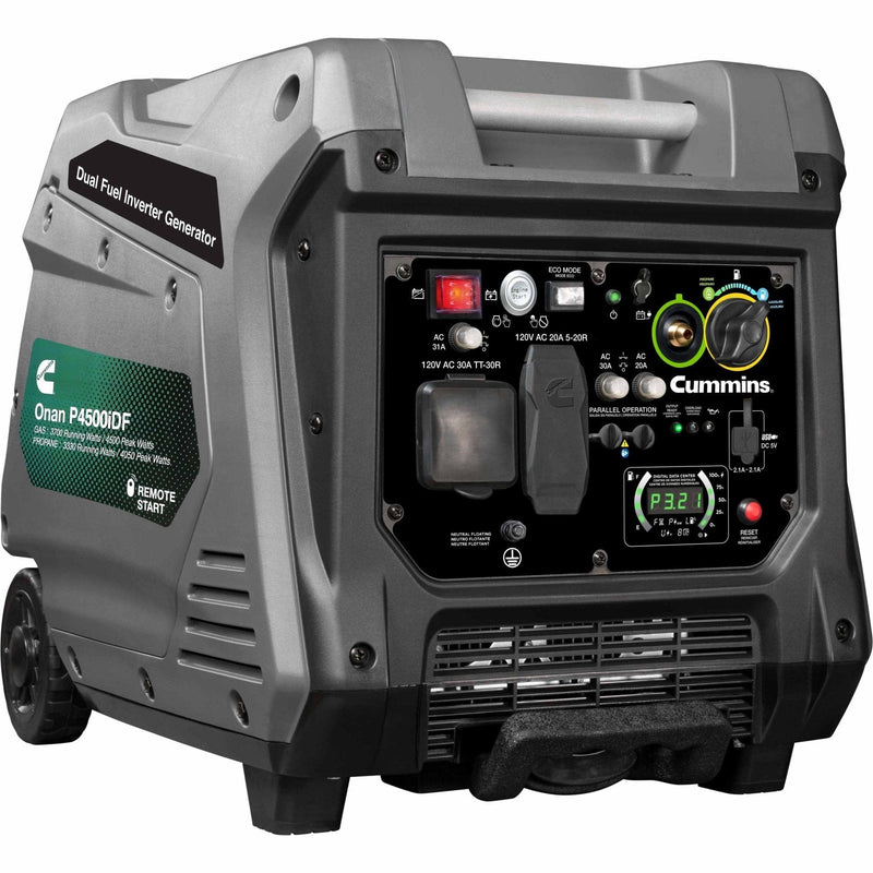Cummins Onan P4500DF Dual - Fuel Inverter Generator - AllProGenerators