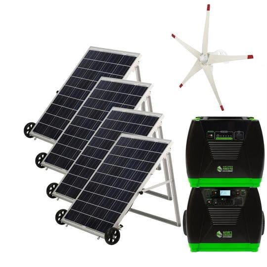 Nature's Generator Elite Platinum - WE Complete Solar and Wind System - AllProGenerators