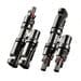 10 Gauge 50 Feet Solar Extension Cable and Parallel Connectors - AllProGenerators