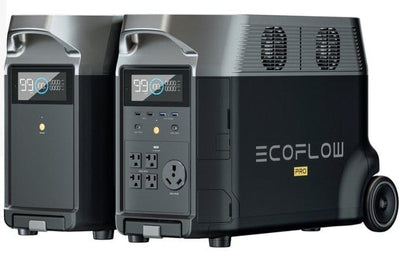 EcoFlow DELTA Pro Portable Power Station With Delta Pro Extra Battery - AllProGenerators