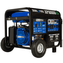 DuroMax XP10000HX 10,000 - Watt 439cc Dual Fuel Gas Propane Portable Generator with CO Alert - AllProGenerators