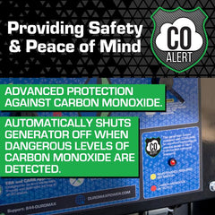 DuroMax XP10000HX 10,000 - Watt 439cc Dual Fuel Gas Propane Portable Generator with CO Alert - AllProGenerators