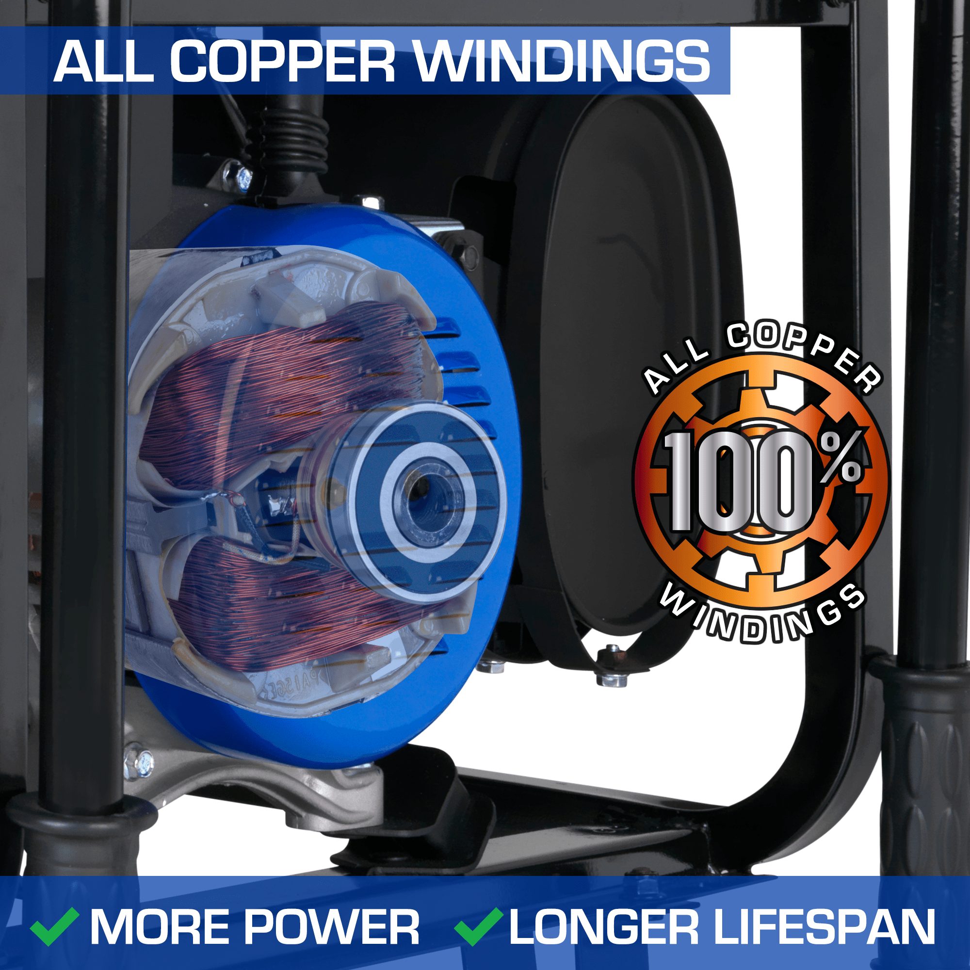 DuroMax XP12000EH 12000 - Watt Portable Hybrid Gas Propane Generator "The Beast" - AllProGenerators