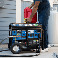 Duromax XP13000HXT 13,000 Watt Tri Fuel Generator w/ CO Alert - AllProGenerators