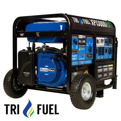 Duromax XP13000HXT 13,000 Watt Tri Fuel Generator w/ CO Alert - AllProGenerators