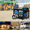 Duromax XP13000HX Watt Dual Fuel Portable Generator with CO Alert - AllProGenerators