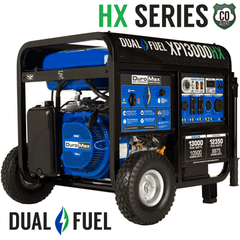 Duromax XP13000HX Watt Dual Fuel Portable Generator with CO Alert - AllProGenerators