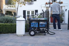 Duromax XP13000HX Watt Dual Fuel Portable Generator with CO Alert - AllProGenerators