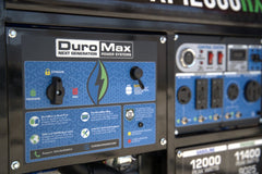 Duromax XP13000HX Watt Dual Fuel Portable Generator with CO Alert - AllProGenerators