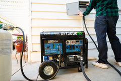 Duromax XP13000HX Watt Dual Fuel Portable Generator with CO Alert - AllProGenerators