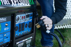 Duromax XP13000HX Watt Dual Fuel Portable Generator with CO Alert - AllProGenerators
