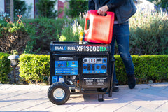 Duromax XP13000HX Watt Dual Fuel Portable Generator with CO Alert - AllProGenerators