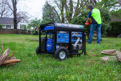 Duromax XP13000HX Watt Dual Fuel Portable Generator with CO Alert - AllProGenerators
