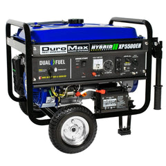 DuroMax XP5500EH 5,500 Watt 7.5 HP Portable Electric Start Gas Propane Generator - AllProGenerators