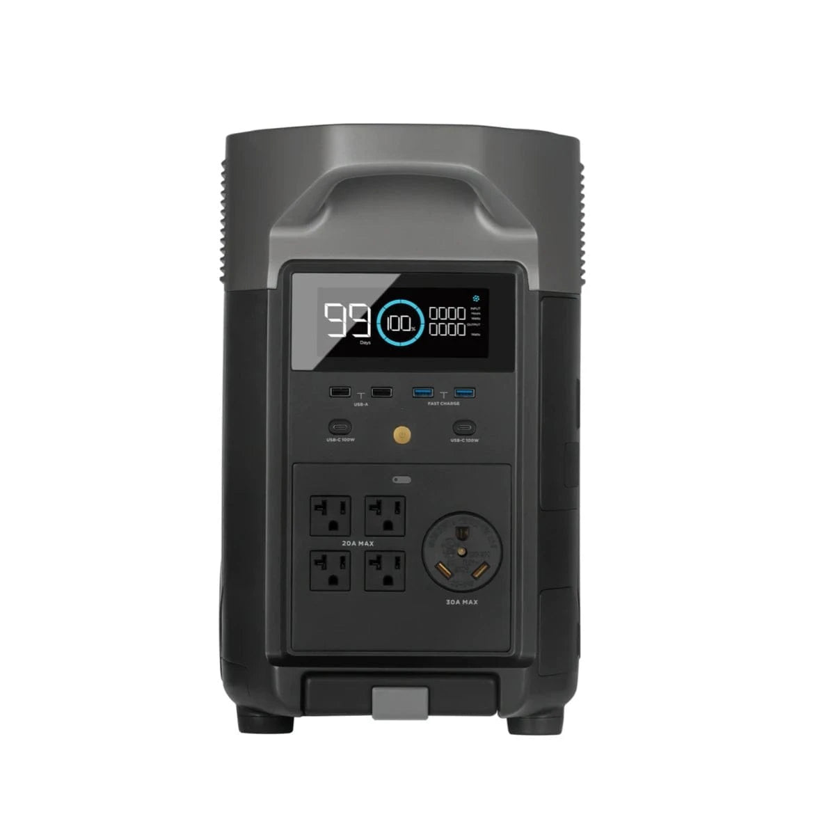 Ecoflow Delta Pro With Pro Bag and 400 Watt Solar Panel - Complete Solar Generator System - AllProGenerators