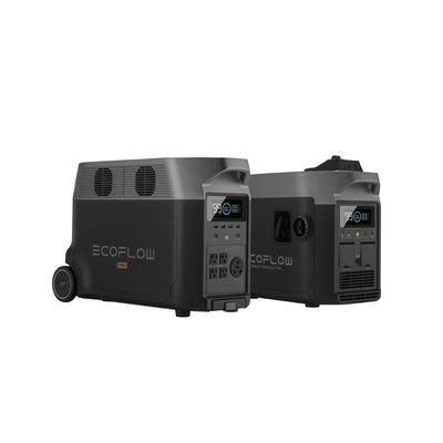 EcoFlow DELTA Pro with Gas Smart Generator and Adapter - AllProGenerators