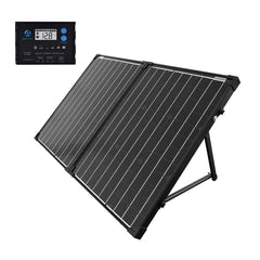 ACOPOWER 100W Foldable Solar Panel Kit, Waterproof ProteusX 20A Charge Controller (New Launched) - AllProGenerators