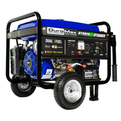 DuroMax XP5500EH 5,500 Watt 7.5 HP Portable Electric Start Gas Propane Generator - AllProGenerators