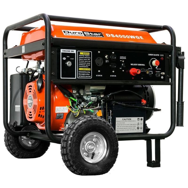 DuroStar DS4000WGE Portable 210 Amp Welding Generator - AllProGenerators