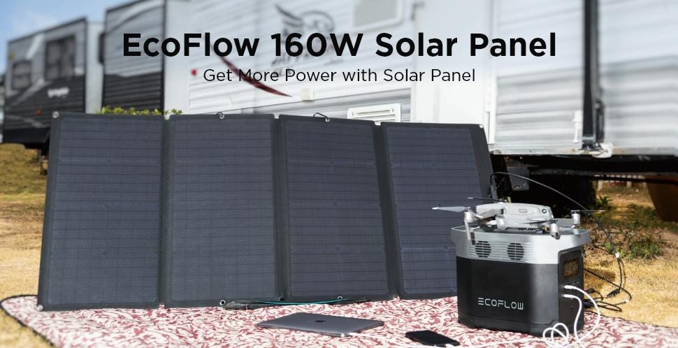 EcoFlow 160W Solar Panel - AllProGenerators