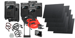 Ecoflow Delta Pro X2 - 21,600 Watt - Hour Solar Generator System with 3,200 Watts of Solar - AllProGenerators