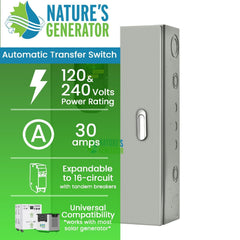 30A Automatic Generator Transfer Switch - AllProGenerators