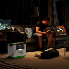 Nature's Generator L3600 3600W portable power station power outage