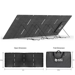 Nature's Generator Lithium 6000 with Solar Panel - AllProGenerators