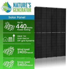 Nature’s Generator Powerhouse Gen 2 Solar and Wind Generator
