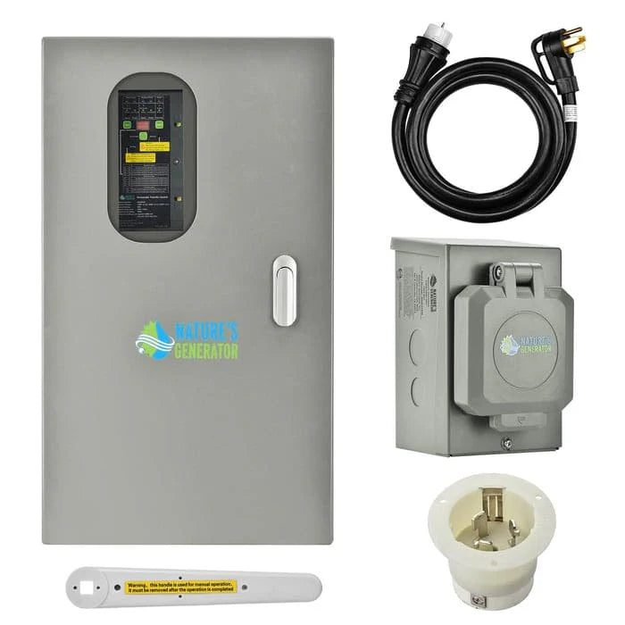 Nature's Generator MyGrid 10K with Transfer Switch