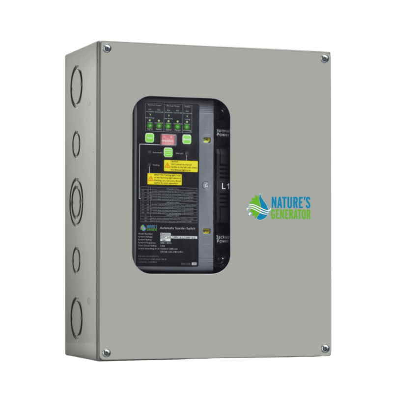 Nature’s Generator 50A Compact Automatic Transfer Switch – Home, RV & Marine - AllProGenerators