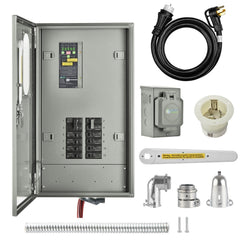 50A Automatic Transfer Switch for Solar & Home Backup Power (Up to 24 Circuits) - AllProGenerators