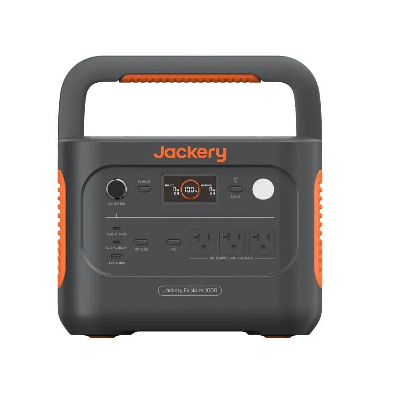 Jackery 1000V2 portable power station front view
