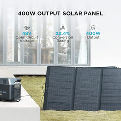 EcoFlow DELTA Pro Ultra X 12kW + DuroMax XP13000HXT Tri-Fuel Generator & 1600W Solar Ultimate Home Backup Bundle