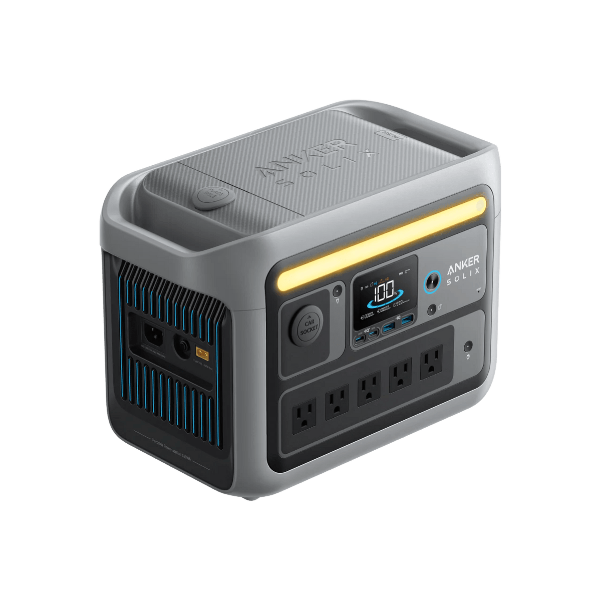 Anker SOLIX C800 Plus Portable Power Station 768Wh | 1200W Anker SOLIX C800 Plus Portable Power Station 768Wh | 1200W