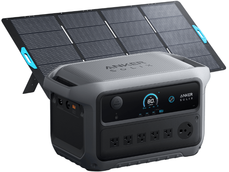 Anker C2000 Gen 2 Combo Packages | Solar, Expansion & Car Charger Bundles - AllProGenerators