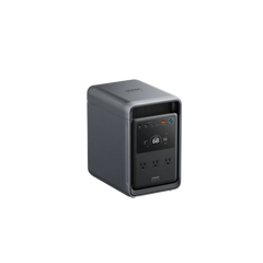 Anker SOLIX S2000 LCD display and front AC outlets