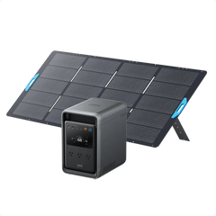 Anker SOLIX S2000 with PS400 400W portable solar panel charging outdoors