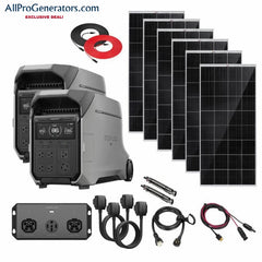 EcoFlow DELTA Pro 3 + 200W Solar Panels