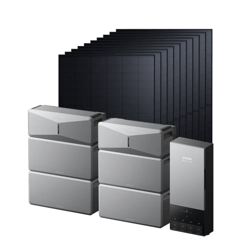 Anker SOLIX E10 Ultra Off - Grid Kit + 10x 440W Rigid Solar Panels - AllProGenerators