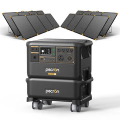 PECRON F5000LFP Portable Power Station | 7200W 5120Wh 120V/240V Solar Generator