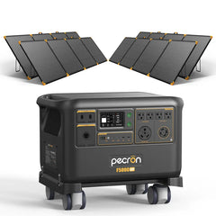 PECRON F5000LFP Portable Power Station | 7200W 5120Wh 120V/240V Solar Generator