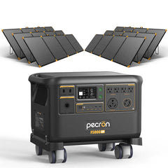 PECRON F5000LFP Portable Power Station | 7200W 5120Wh 120V/240V Solar Generator