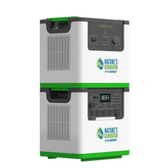 Power station with 'Nature's Generator' branding on a white background