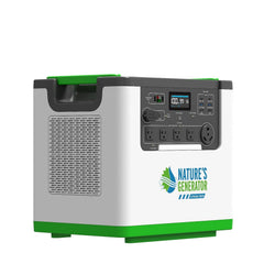 Nature's Generator L3600 power station left-side view